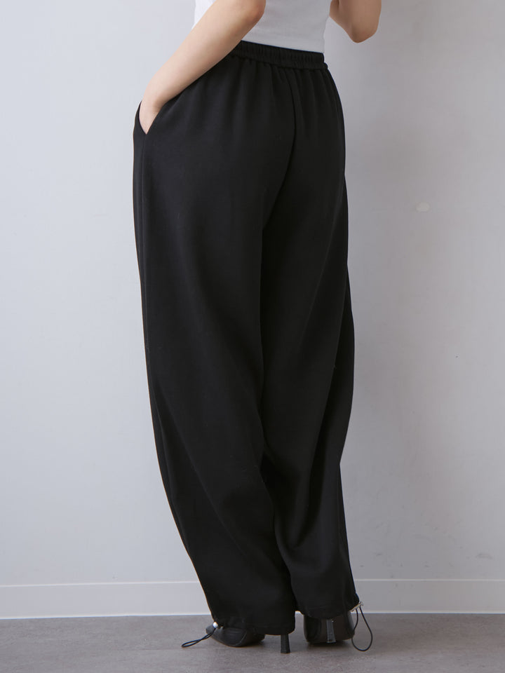 [予約]ナポレオンドロストスウェットパンツ/black