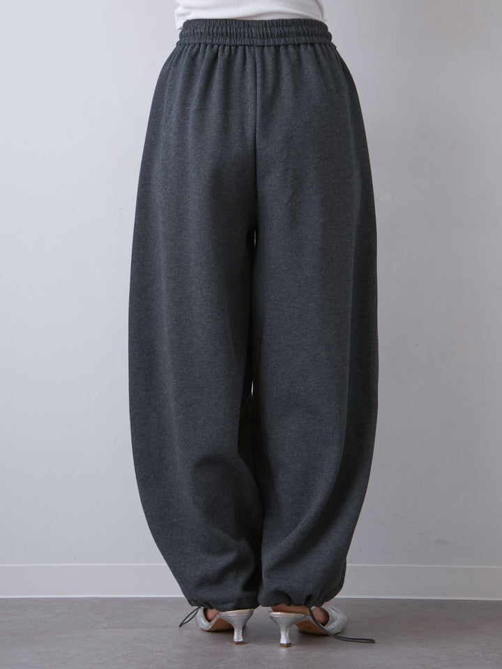 [予約]ナポレオンドロストスウェットパンツ/charcoal