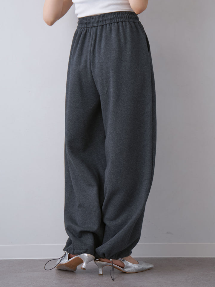 [予約]ナポレオンドロストスウェットパンツ/charcoal