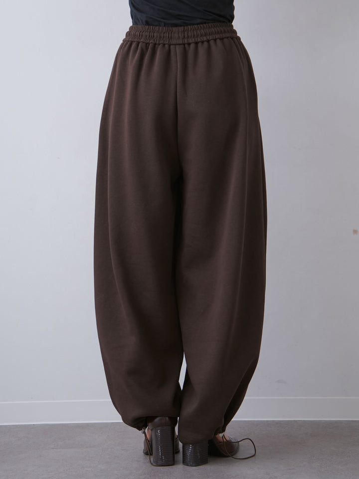 [予約]ナポレオンドロストスウェットパンツ/brown