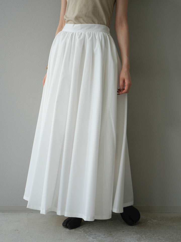 [予約]ブロードボリュームスカート/オフ
