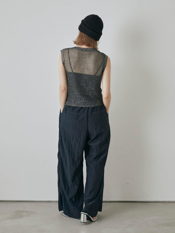 [預購] 尼龍洗衣機休閒褲/海軍藍