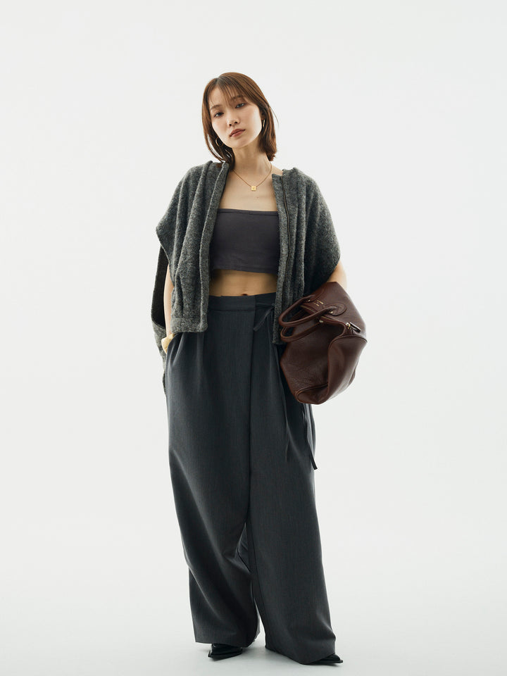 【Allure】[SET]ウール混コクーンブルゾン+ウール混コクーンブルゾン(2set)