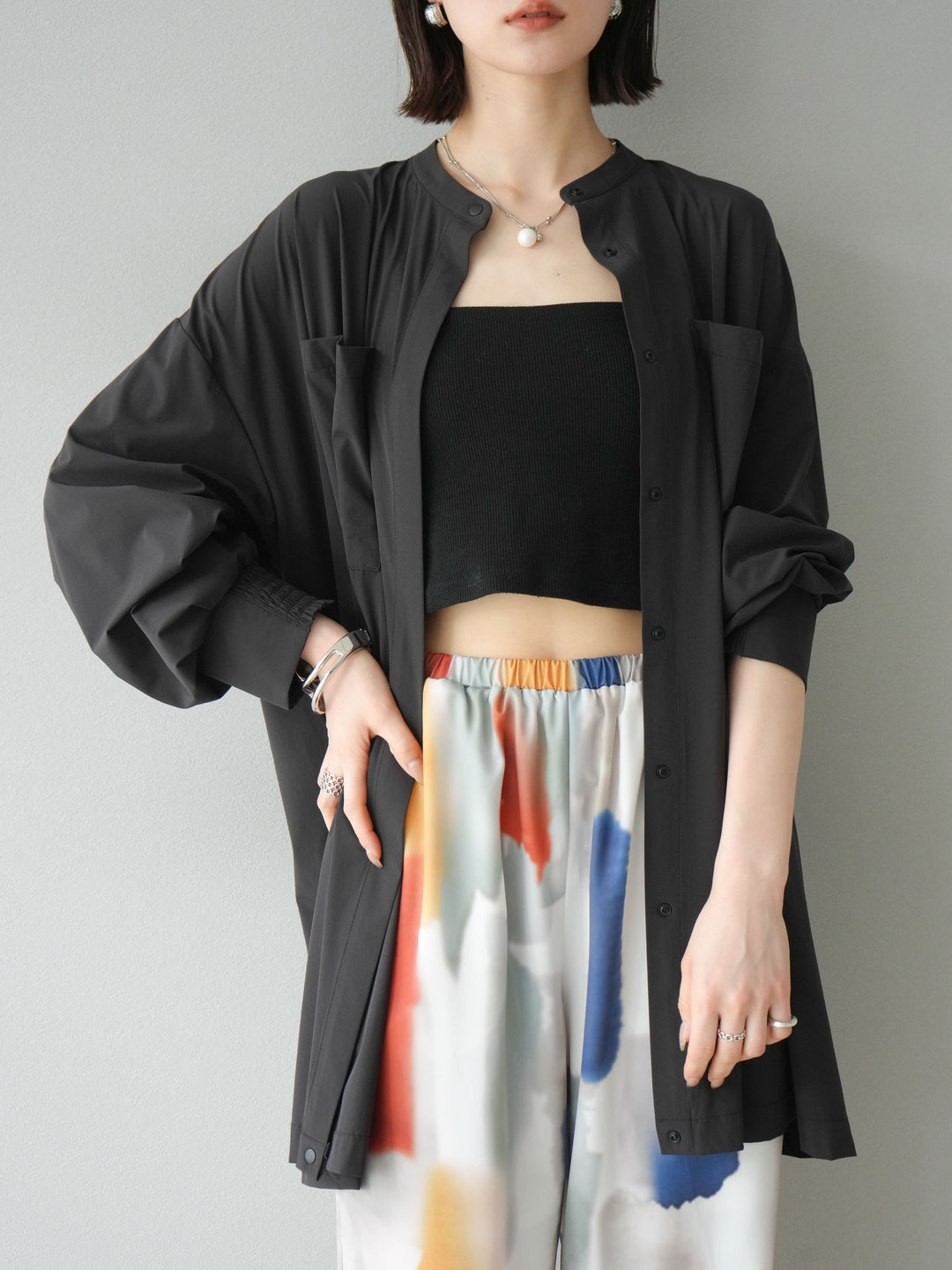 [套裝] ICE TOUCH 2WAY 外套 + 水彩藝術休閒褲 (2 套)