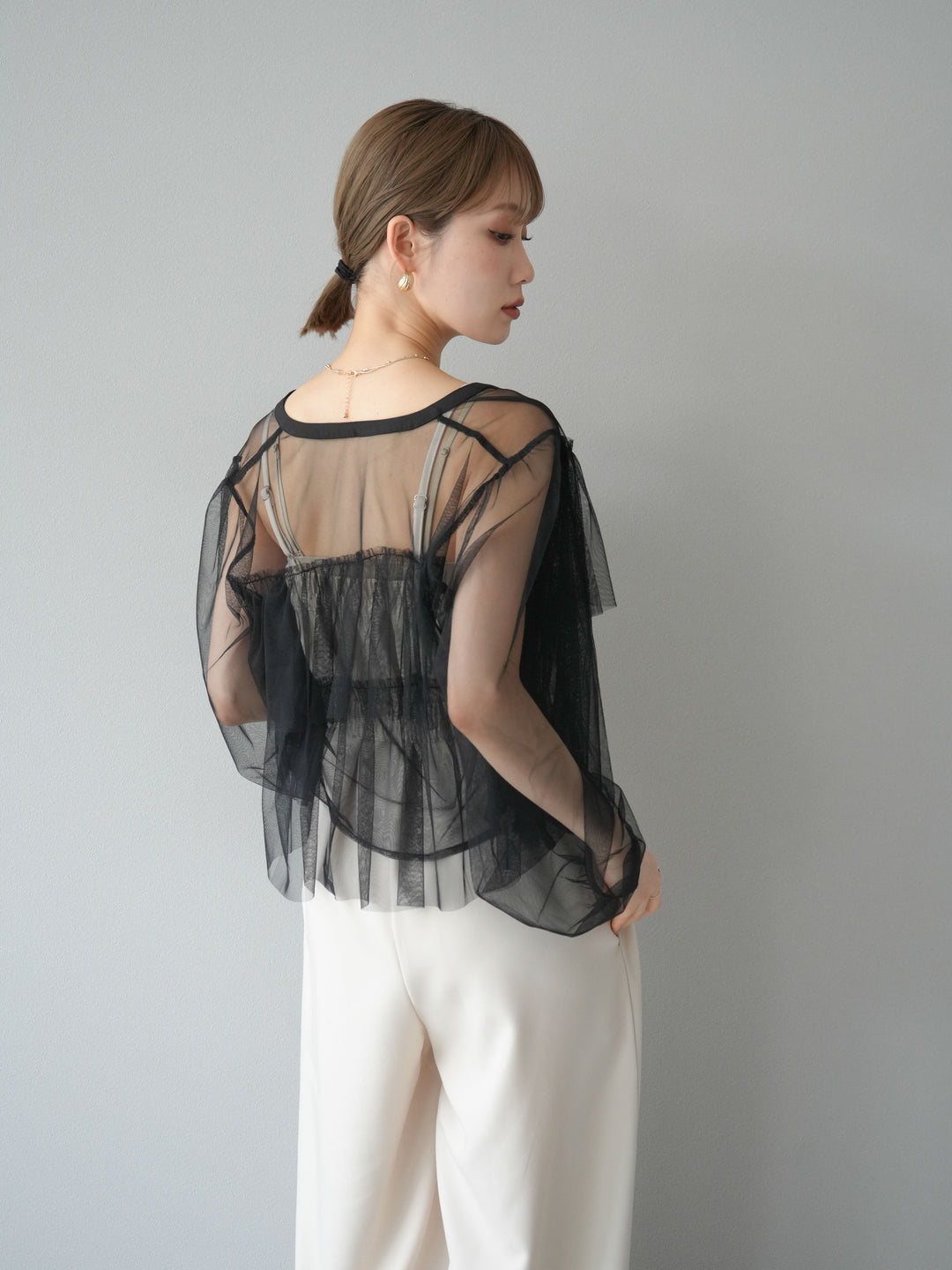 【預購】帶扣設計工裝褲/象牙白