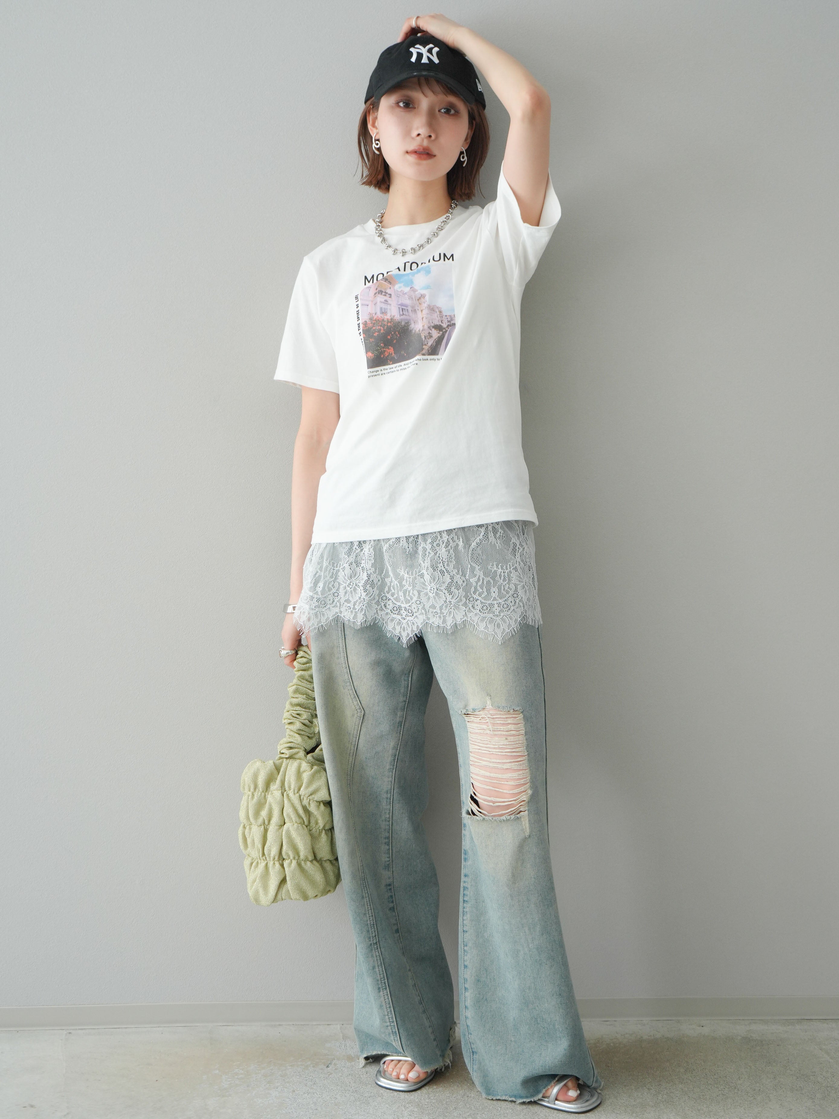 早い者勝ち❗新品✨ClairePettiboneアイボリー レースキャミソール 予約]レース切替キャミソール/アイボリー – Lumier
