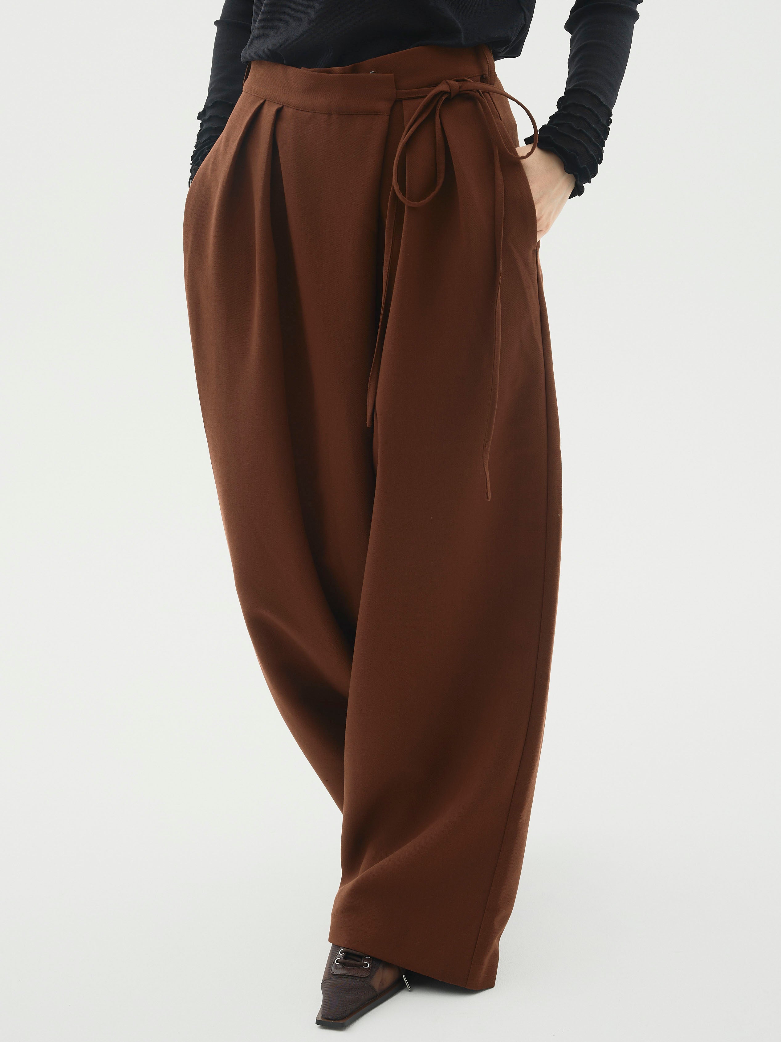 kapital ラップパンツ　タイパンツ　巻き　廃盤　茶　ブラウン kapital ラップパンツ タイパンツ 巻き 廃盤 茶 ブラウン kapital