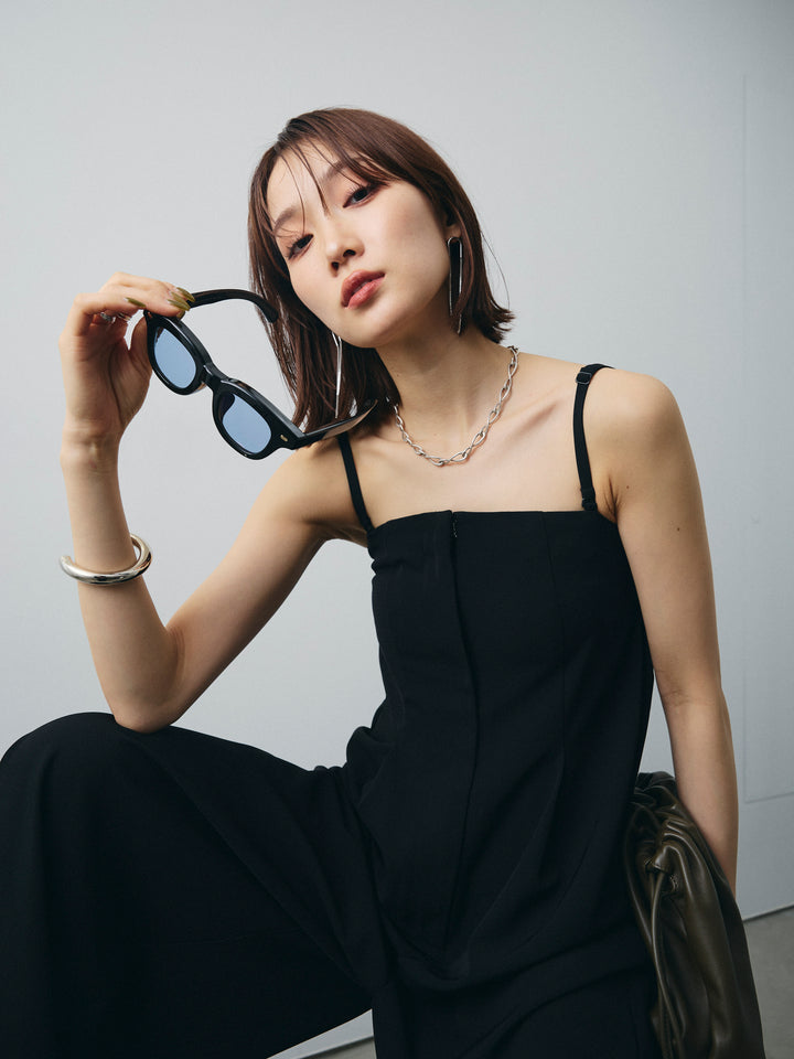 [予約]ベアキャミロンパース/ブラック