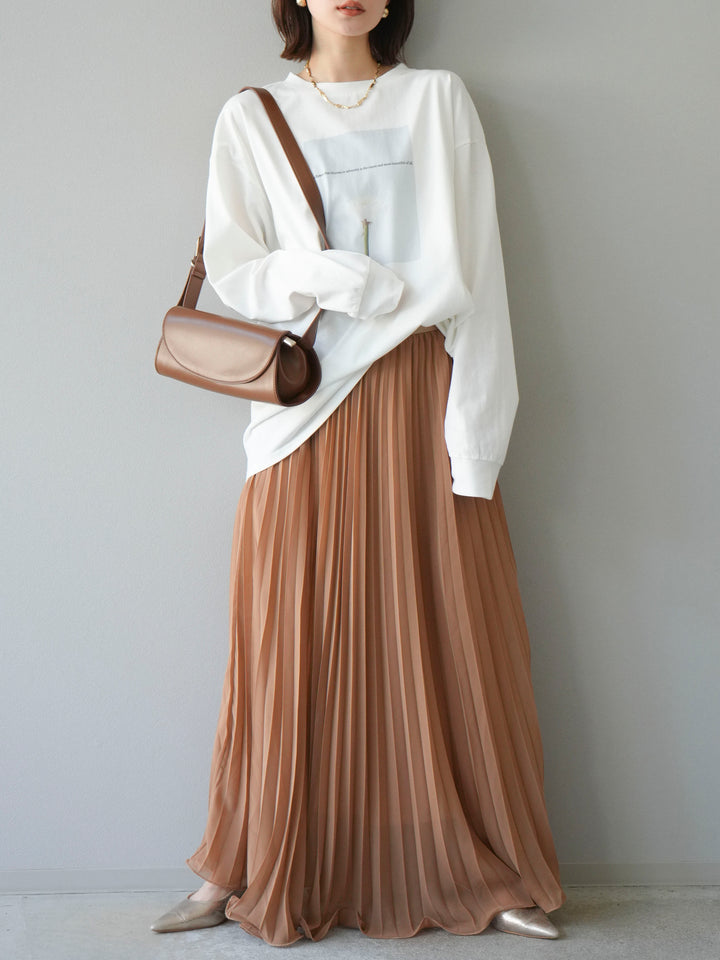 [予約]フラワーフォトプリントBIGロンT /オフ2