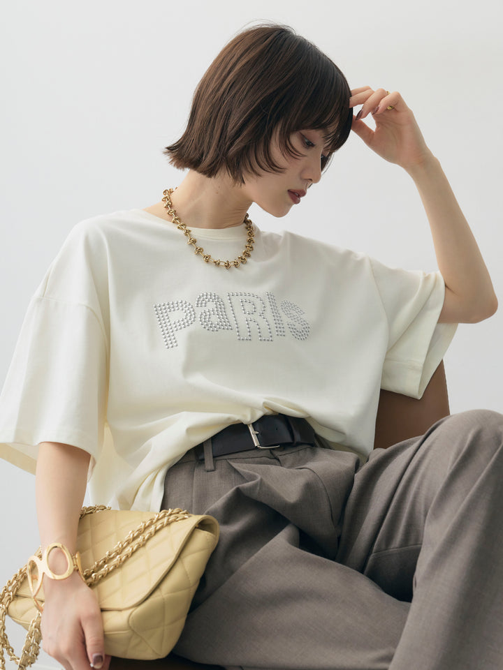[SET]スタッズロゴTEE+選べるアクセセット(2set)