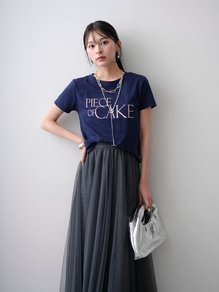 【套裝】刺繡Logo T卹 + 刺繡Logo T卹（2件組）