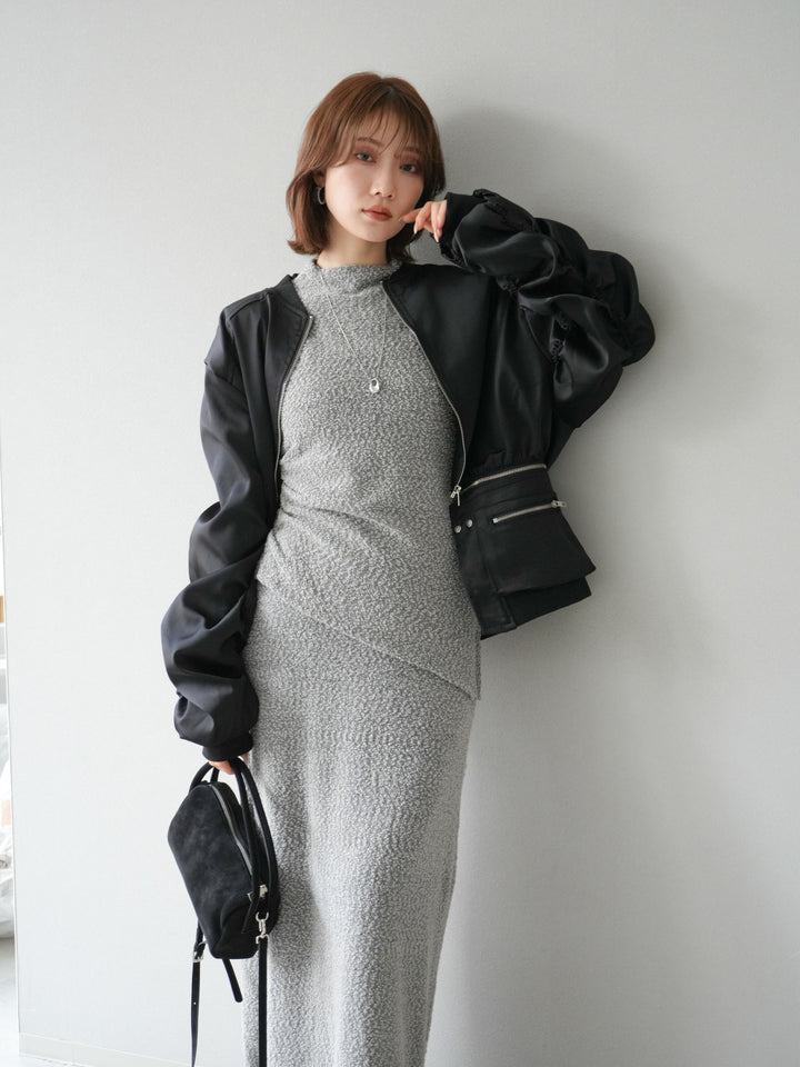 [予約]2WAYデザインMA-1/ブラック