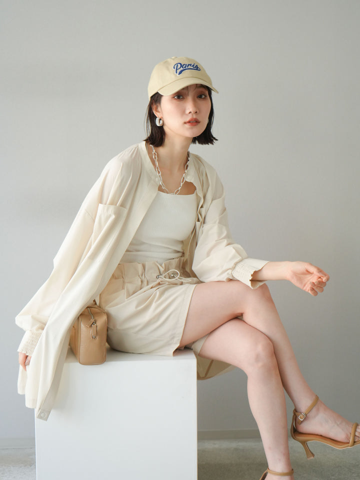 [套裝] ICE TOUCH 2WAY 外套 + ICE TOUCH 荷葉邊褶皺短褲 (2 套)