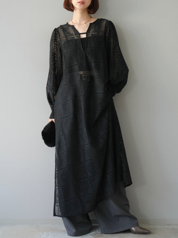 【預購】皮帶環設計寬褲/灰色