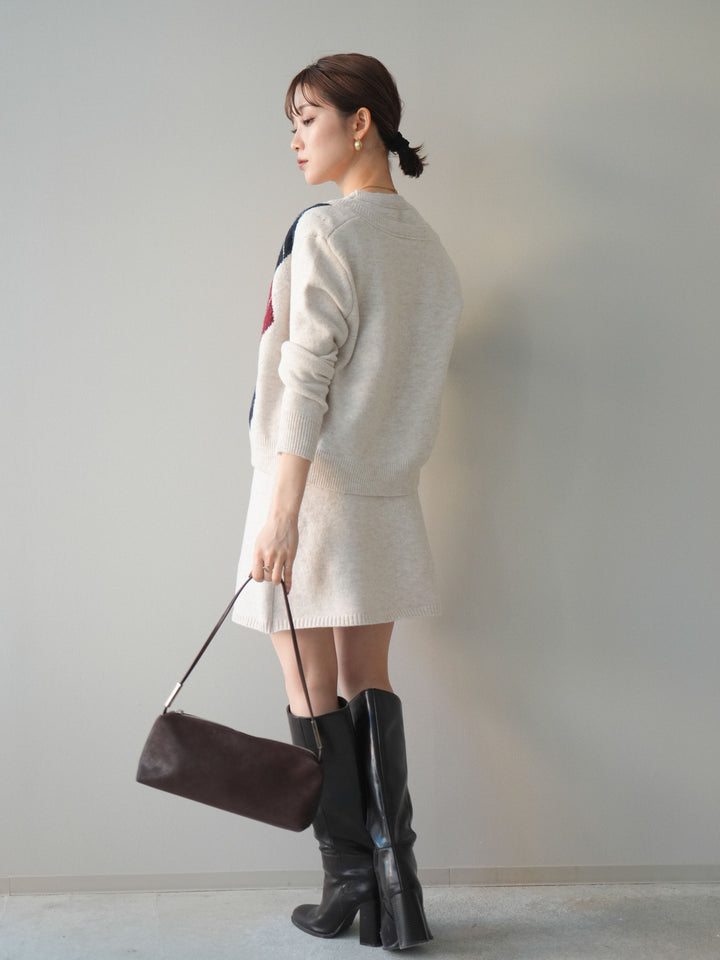 [SET]アーガイル柄3ピースSET UP(2set)