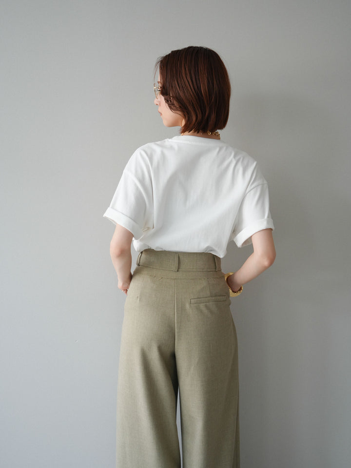 【預購】番茄刺繡T卹/白色