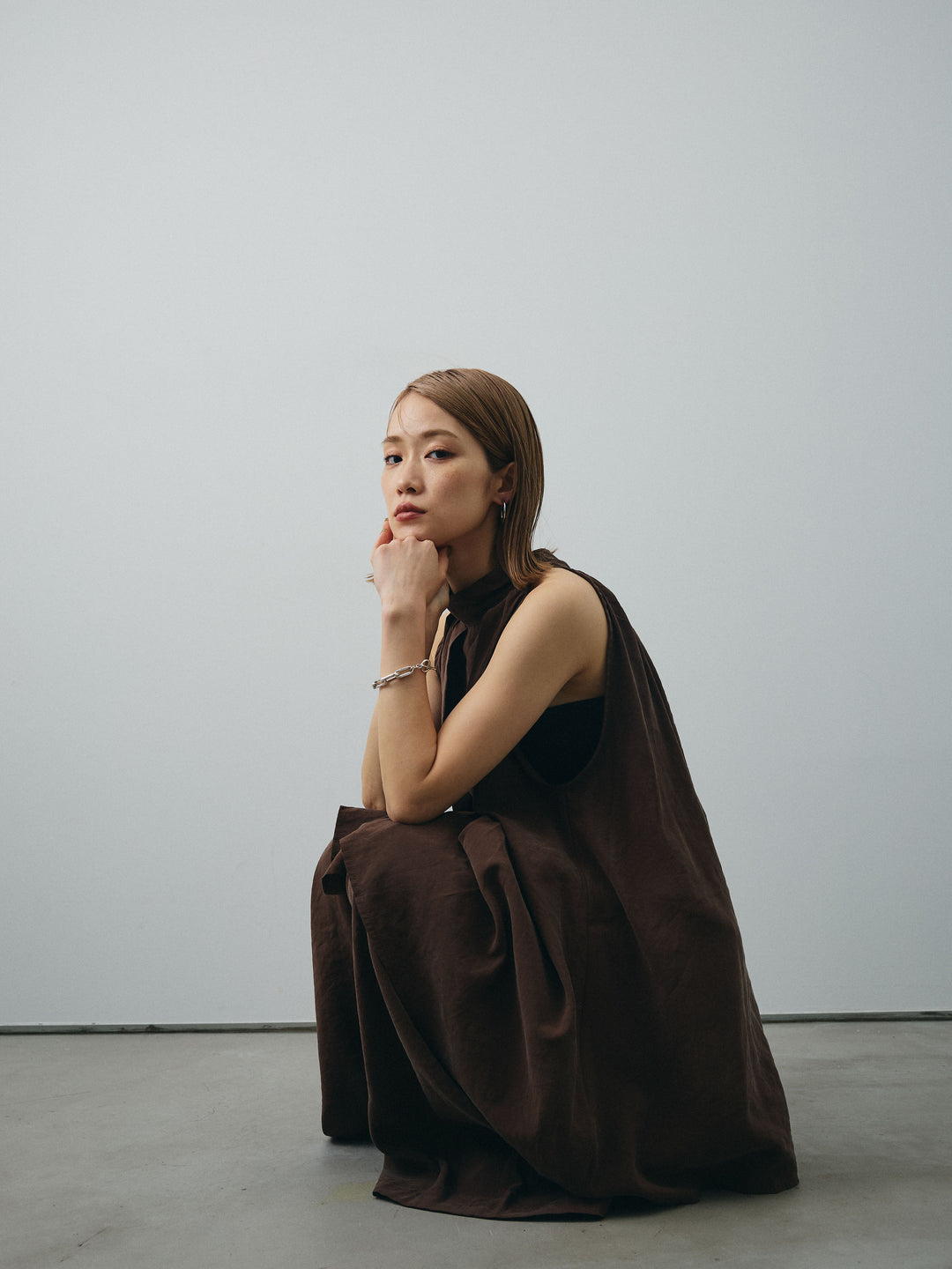 [SET] 桃色拉絨吊帶衫＆寬褲 SET UP（2 套）