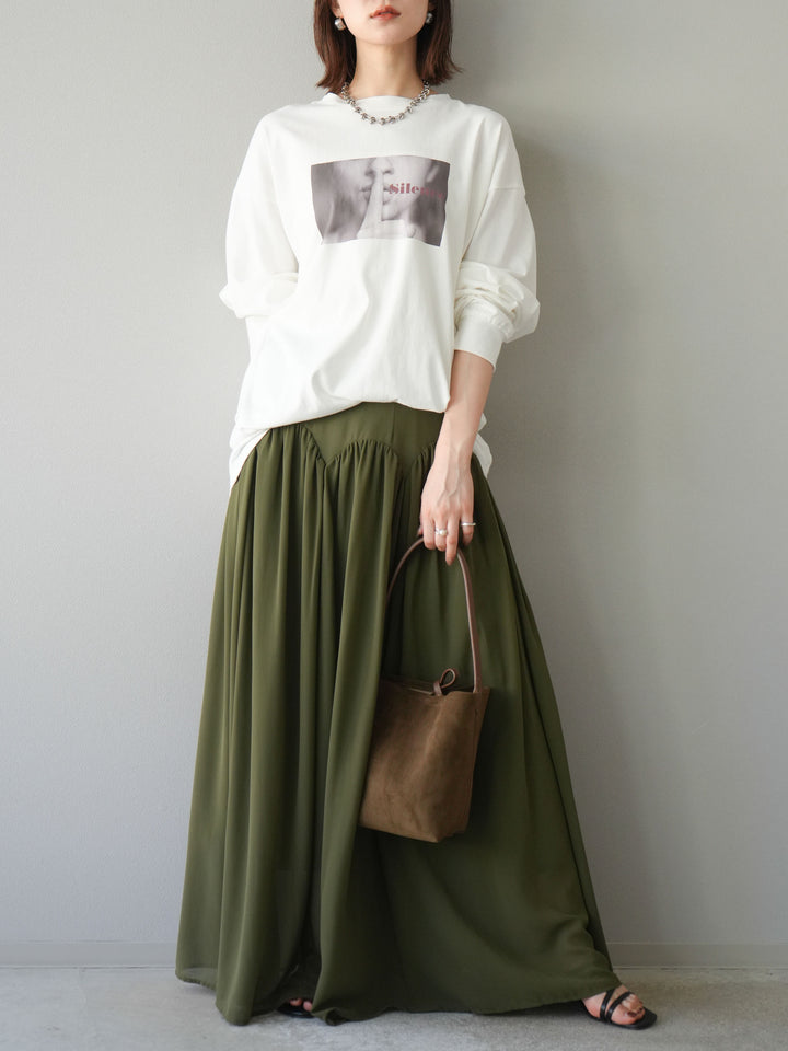 [予約]ウーマンプリントBIGロンT/オフ1