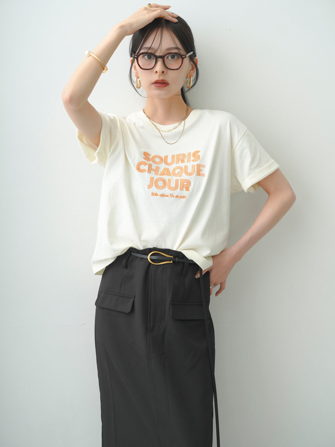 【套裝】Logo刺繡T卹+選配配件套裝（2套）