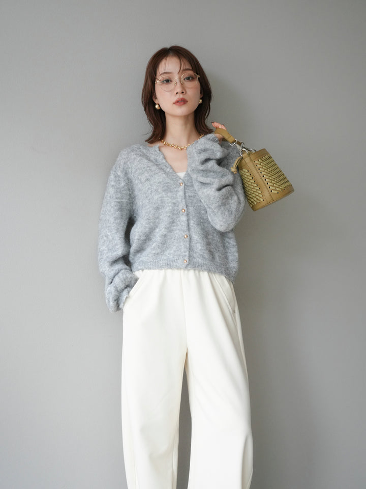 [SET]ゴールドボタンニットカーディガン+ゴールドボタンニットカーディガン(2set)