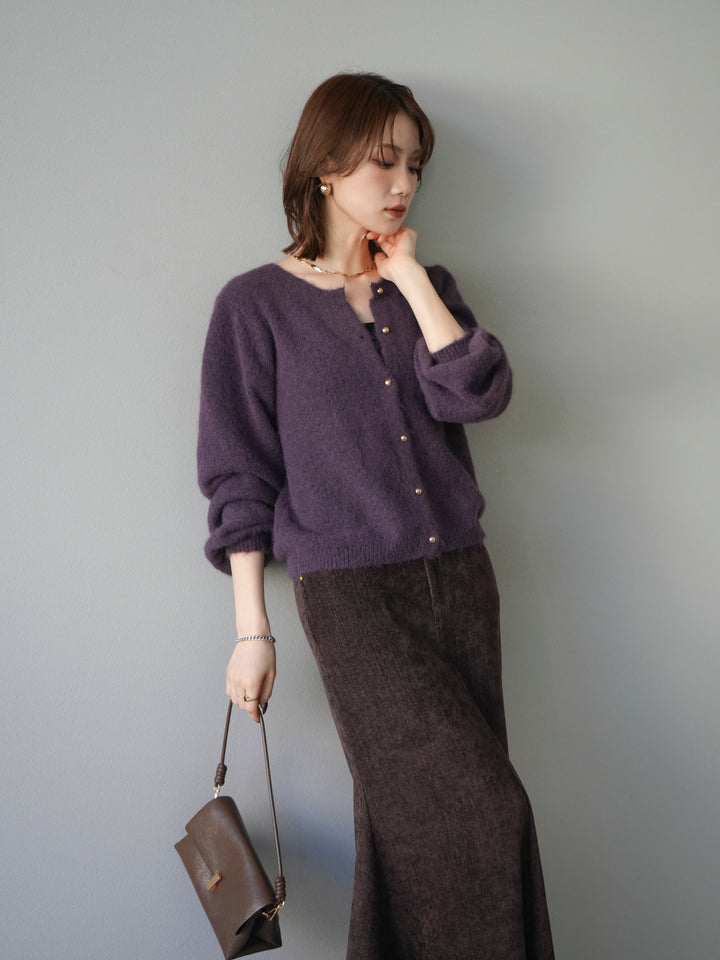 [SET]ゴールドボタンニットカーディガン+ゴールドボタンニットカーディガン(2set)