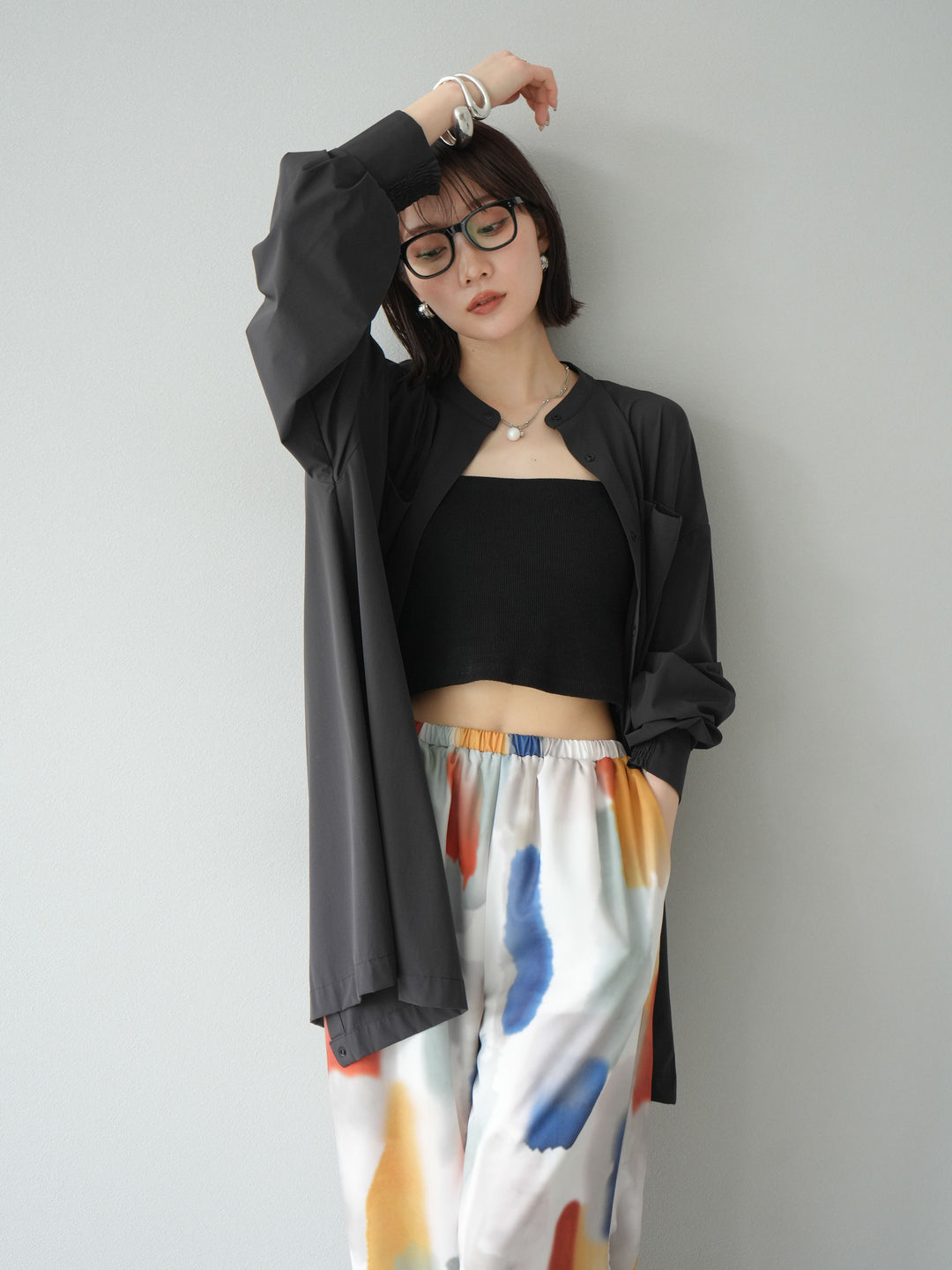 [套裝] ICE TOUCH 2WAY 外套 + 水彩藝術休閒褲 (2 套)