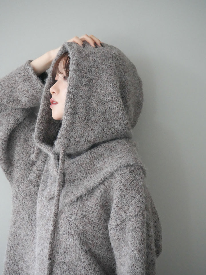 [SET]バラクラバSETニットプルオーバー+バラクラバSETニットプルオーバー(2set)