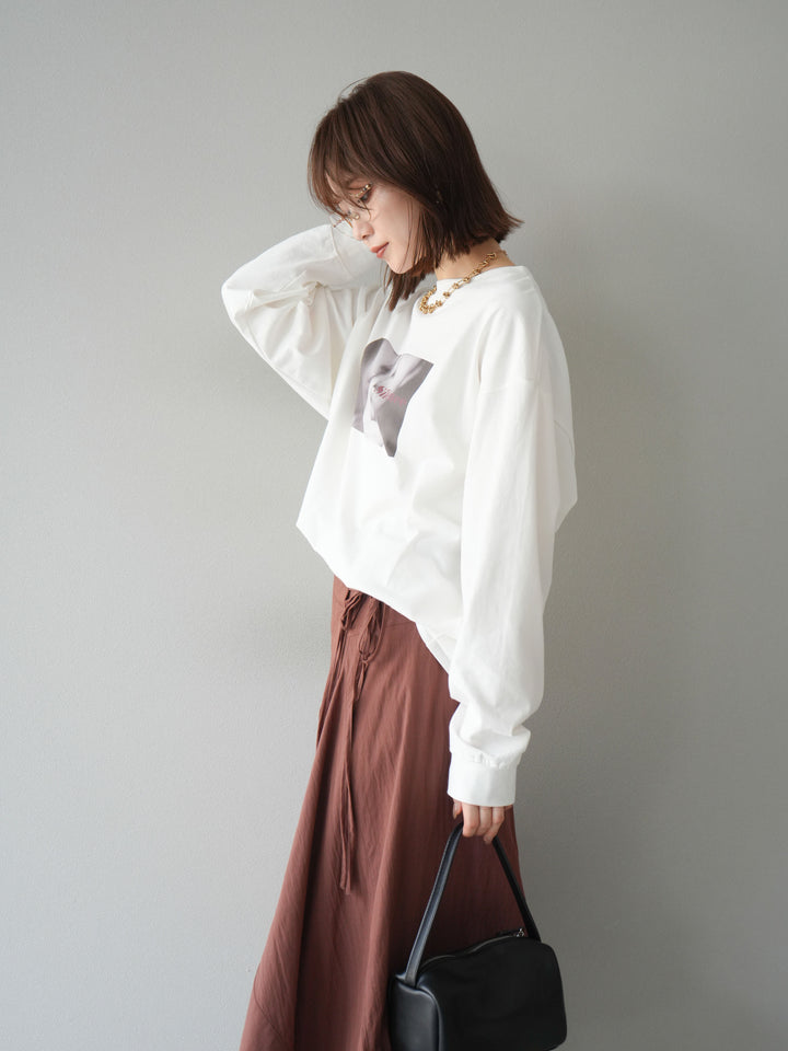 [予約]ウーマンプリントBIGロンT/オフ1