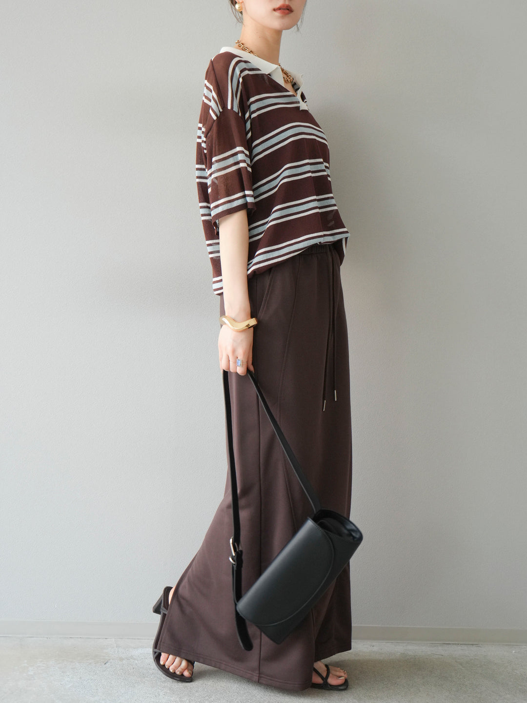 [SET] 毛衣長裙+毛衣長裙（2件套）