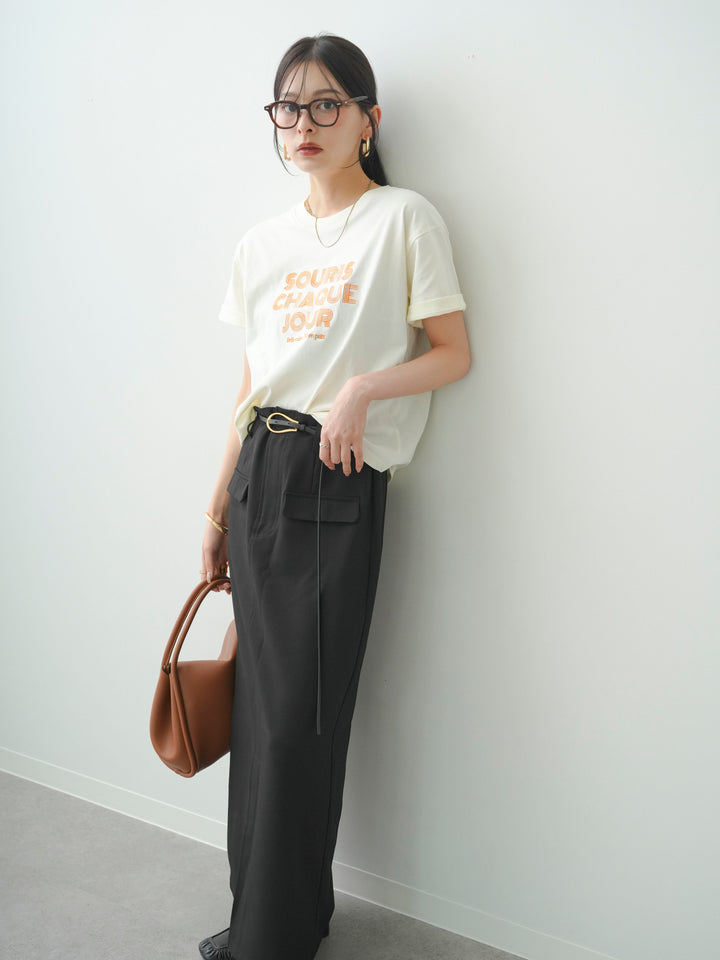 【套裝】Logo刺繡T卹+Logo刺繡T卹（2件組）