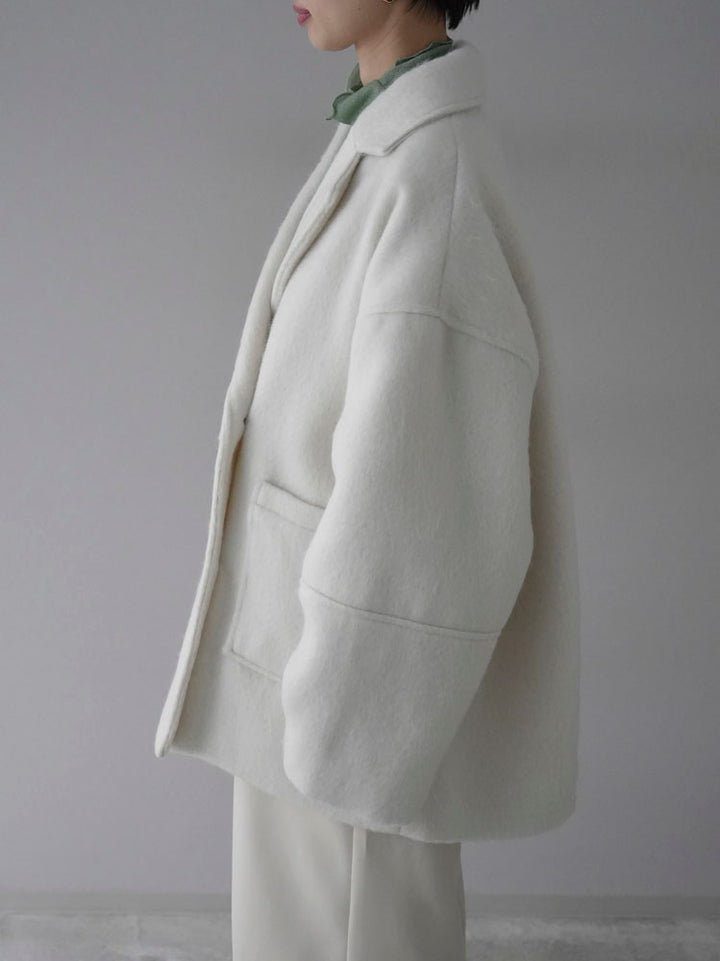 [Pre-order] Shaggy P-coat/Ivory