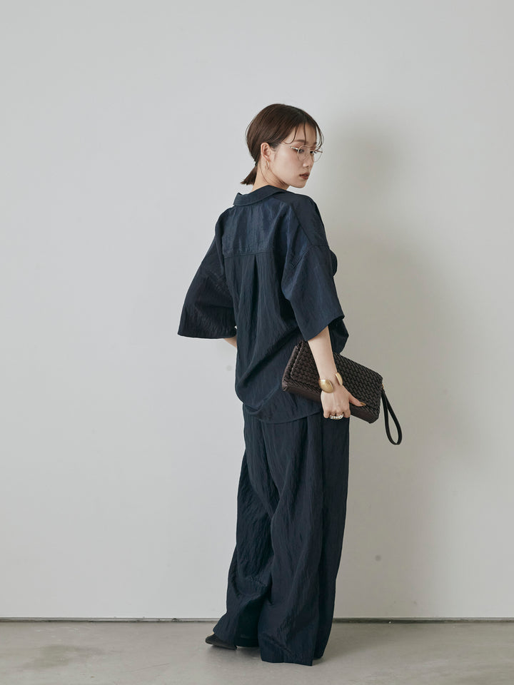 [預購] 尼龍洗衣機休閒褲/海軍藍