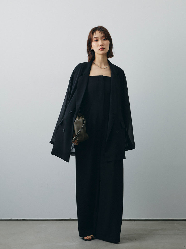 [予約]ベアキャミロンパース/ブラック