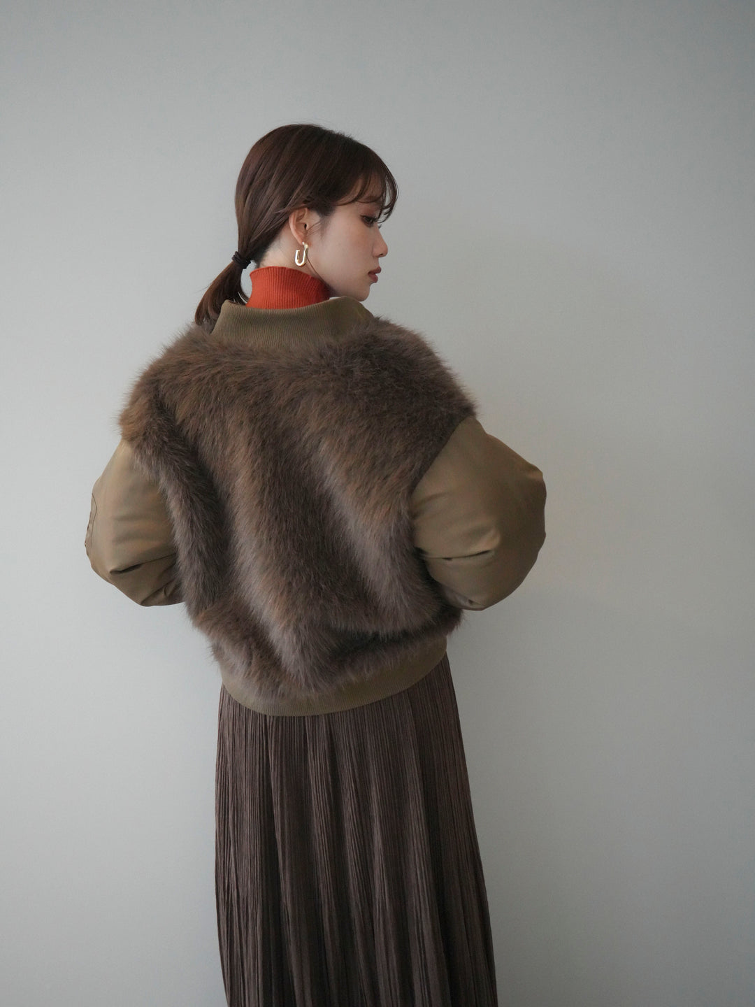 [予約]ファードッキングMA-1/brown