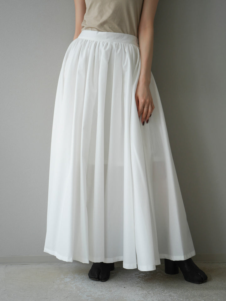 [予約]ブロードボリュームスカート/オフ