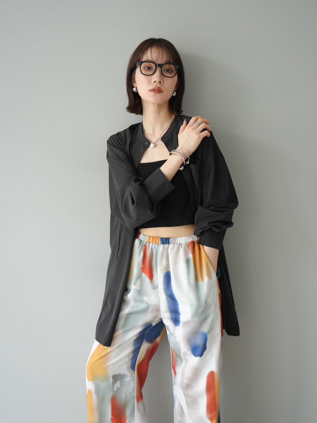 [套裝] ICE TOUCH 2WAY 外套 + 水彩藝術休閒褲 (2 套)