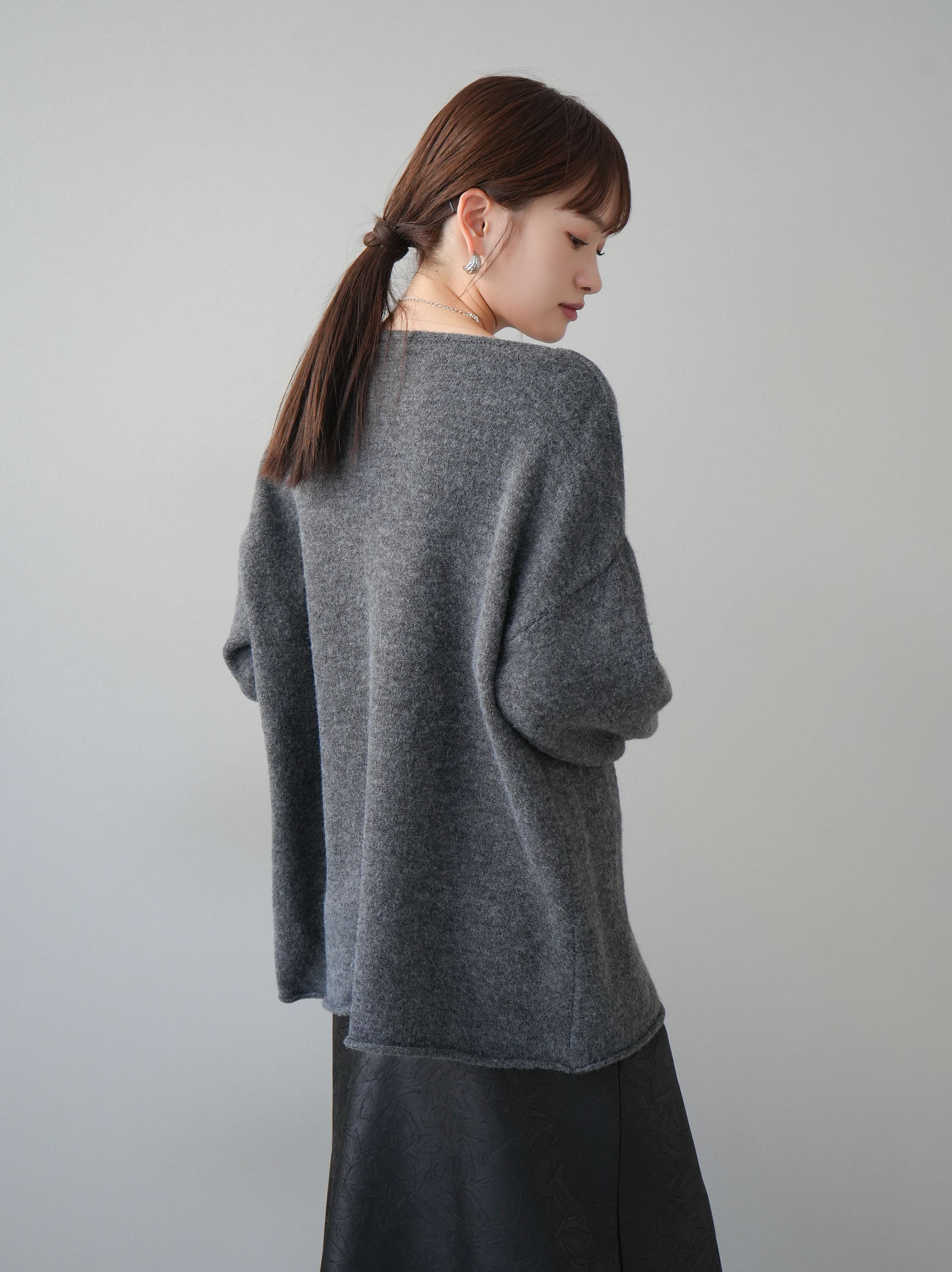 Parts Lab.】 ベーシック ニット プルオーバー オフホワイト L 予約