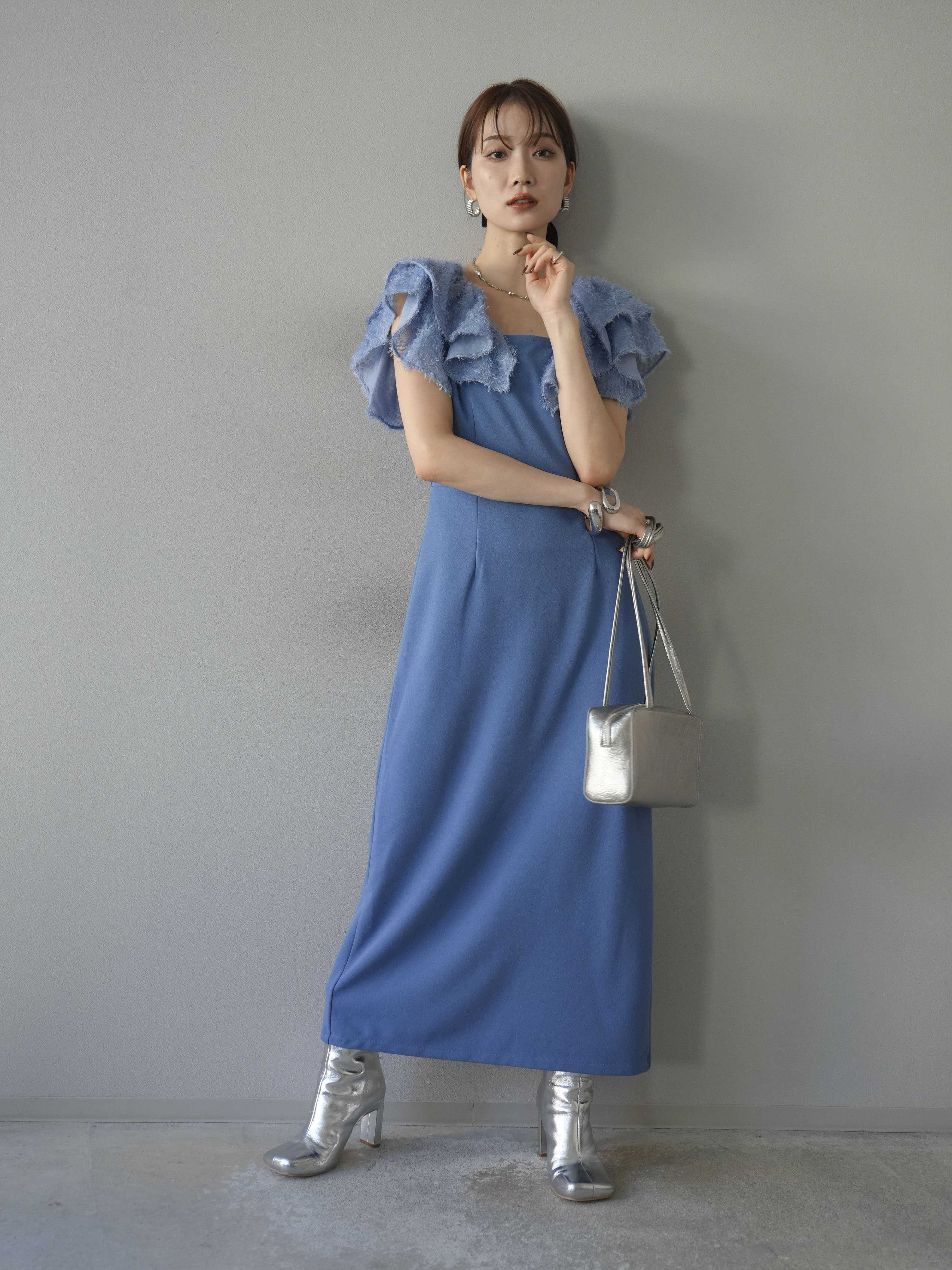 ライトブルー フレアスリーブ ダンスドレス 楽天市場】即納☆【在庫限りセール】 レースドレーププル