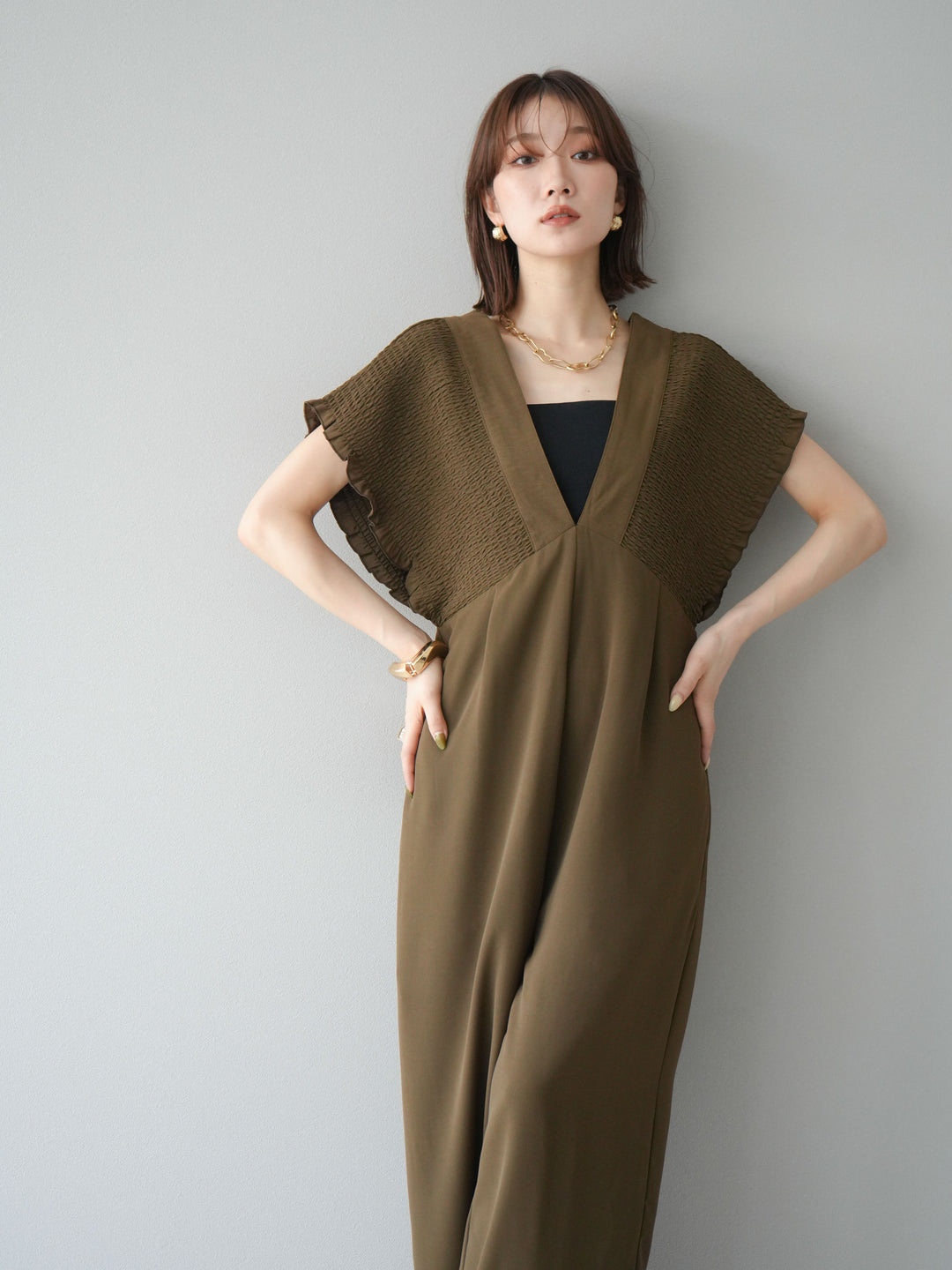 [予約]エステルシャーリングオールインワン/ブラウン