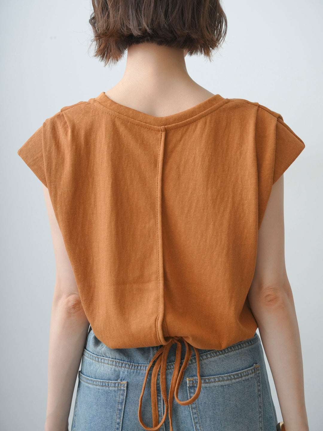 [予約]ヴィンテージロゴドロストTEE/orange