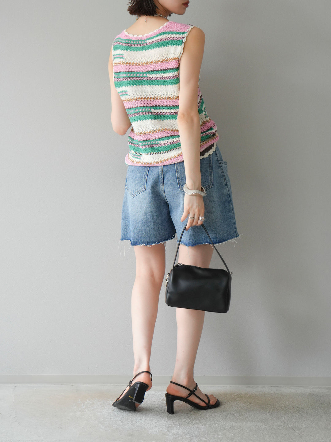 【預購】寬鬆半身牛仔褲/藍色