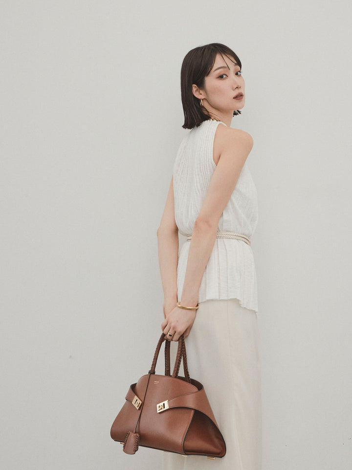 [SET]プリーツニットキャミソール+プリーツニットキャミソール(2set)