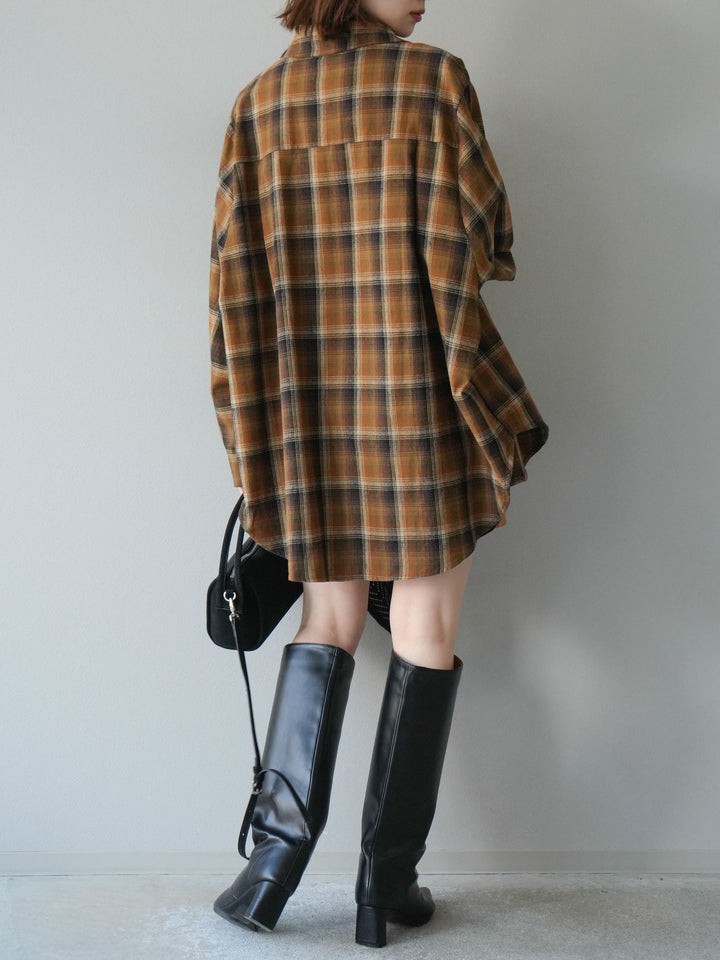 [予約]スエードペチパンツ付ミニスカート/ベージュ