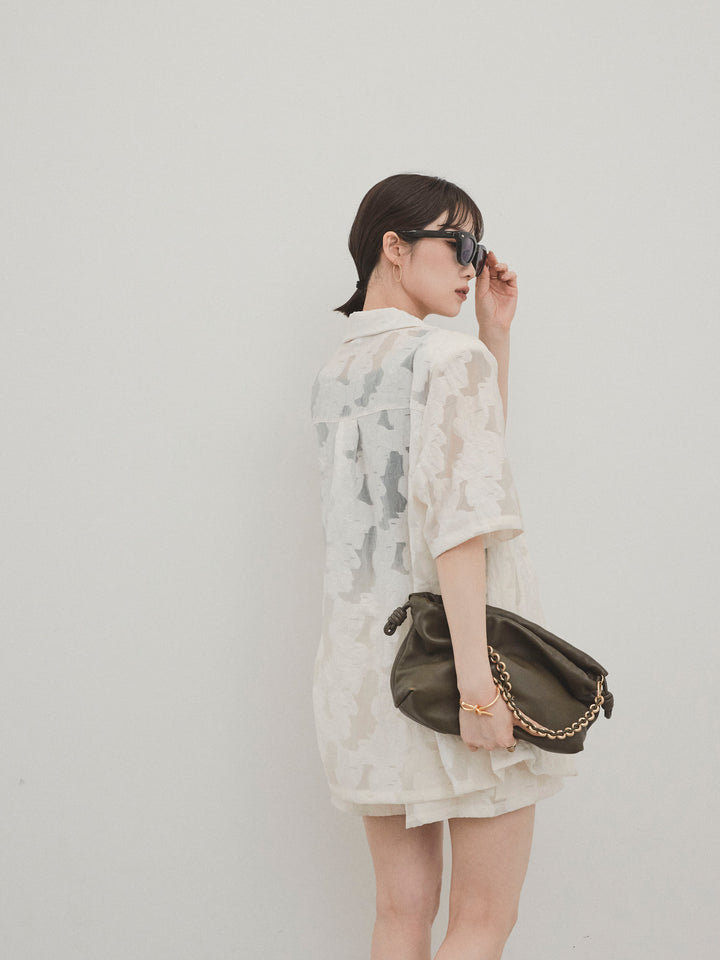 [SET]シアージャガードハーフジャケット＆ハーフパンツSET UP(2set)