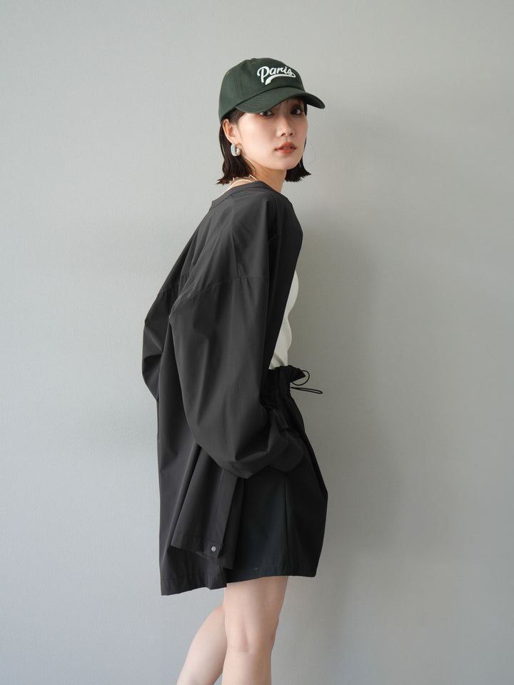 [予約]ICE TOUCH ２WAYオーバーシャツ/ブラック