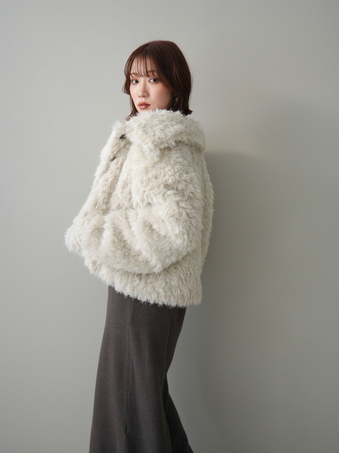 [SET]配色ポロニットワンピース+選べるアクセセット(2set)