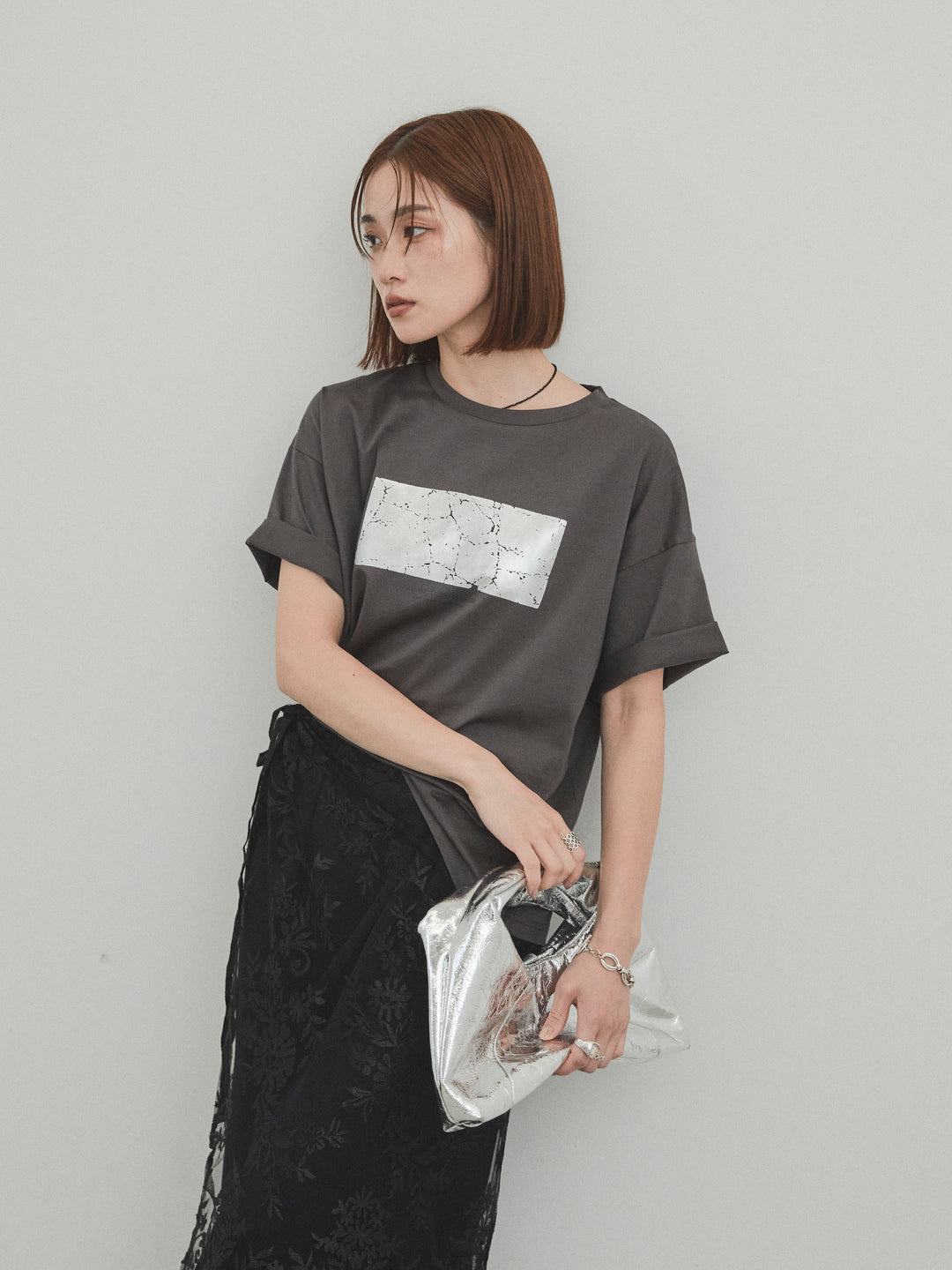 [套裝] 燙金印花Dry Touch棉質TEE​​ + 燙金印花Dry Touch棉質TEE​​ (2件套裝)