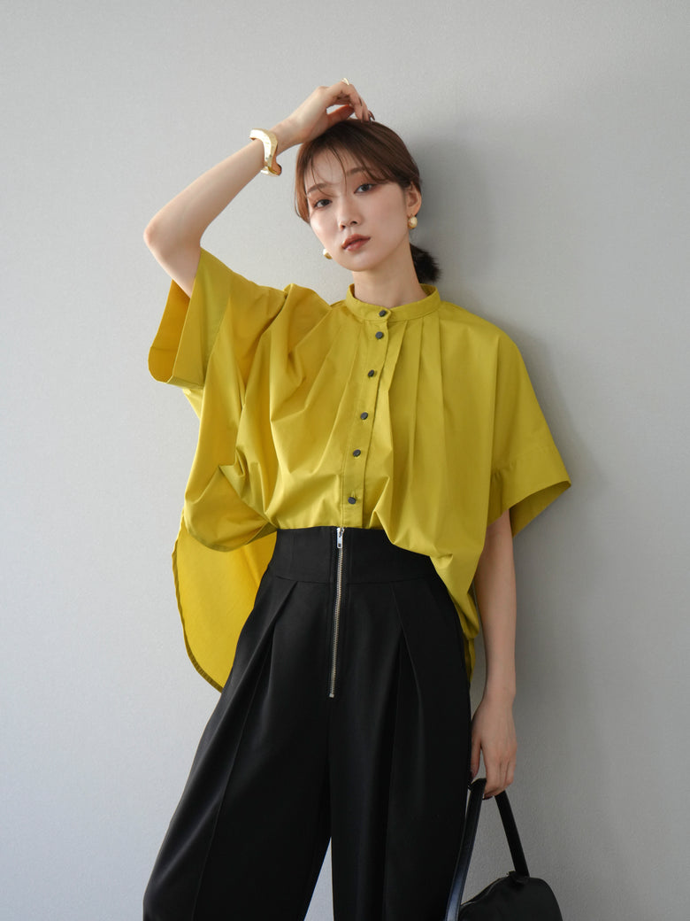 新品未使用タグ付き☆ Mila Owen リネンタックスリーブブラウス 