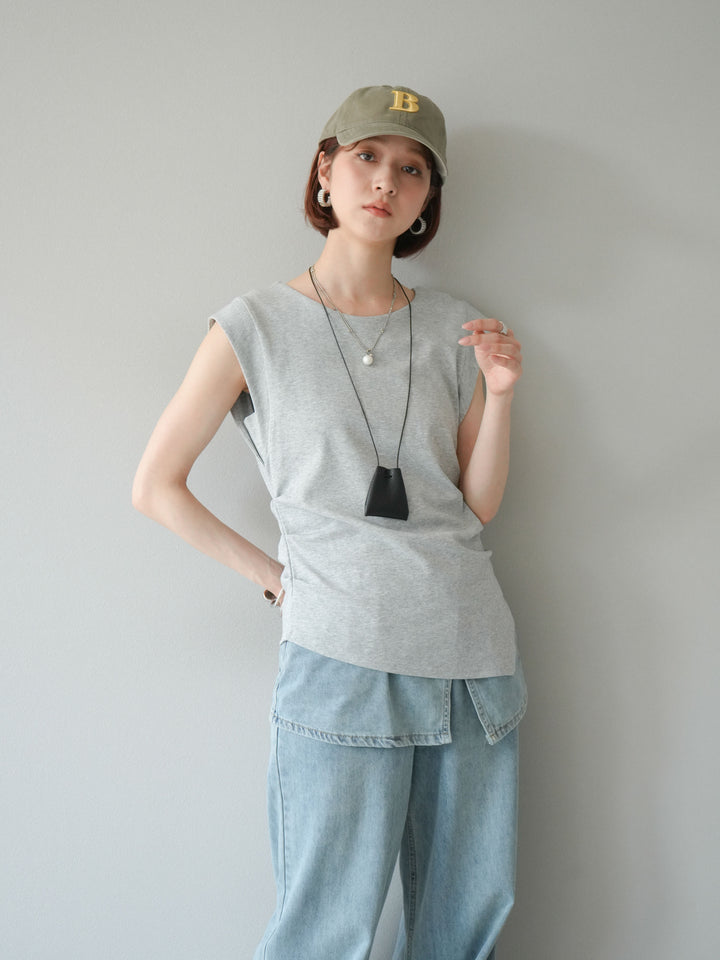 【預購】B字刺繡棒球帽/卡其色