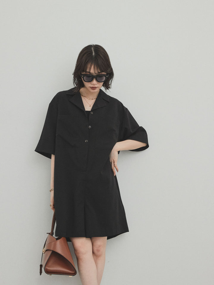 [SET]クレープシフォンシャツロンパース+クレープシフォンシャツロンパース(2set)